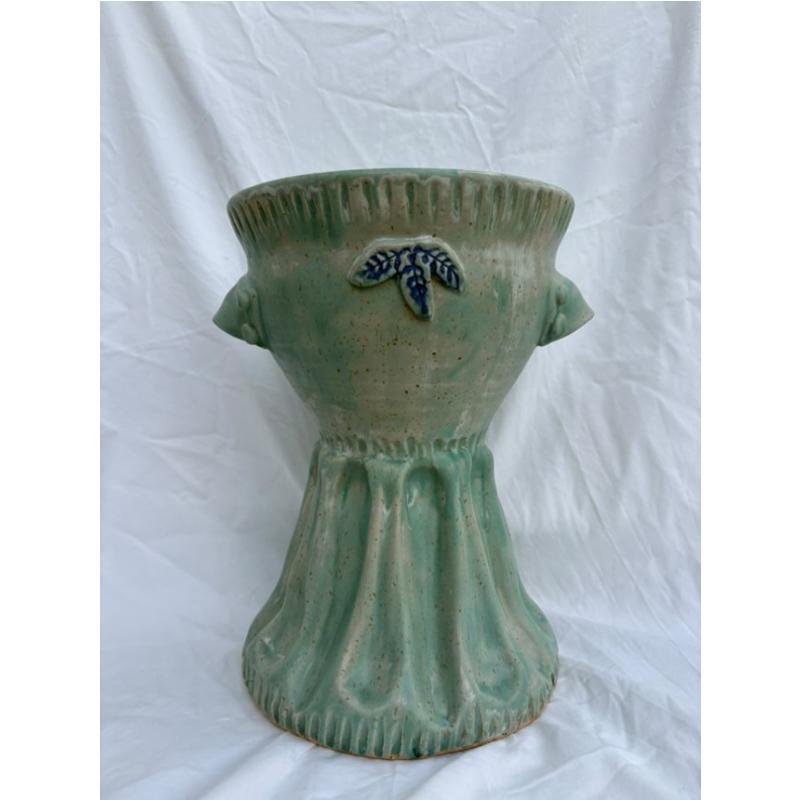 Flower Urn Blue
