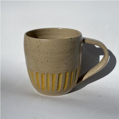 Yellow Stripe Mug