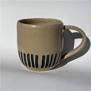 Teal Stripe Mug