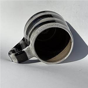 Black & White Stripe Mug