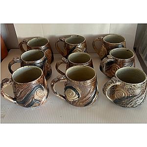 Salt Fired Earth Cup